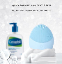 Load image into Gallery viewer, Silicone electric cleaning brush deep cleaning massage brush