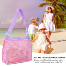 Load image into Gallery viewer, Children's beach net bag toy shell collection bag