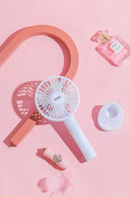 Load image into Gallery viewer, Portable mini fan Students hold a small fan desktop and hold a USB small fan
