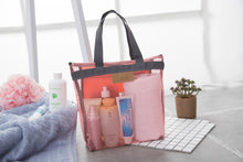 Load image into Gallery viewer, Dry wet separation swimming mesh beach bag