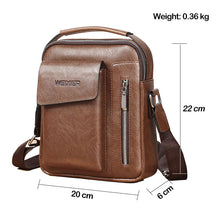 Load image into Gallery viewer, Casual Men Shoulder Bag Vintage Crossbody Bags