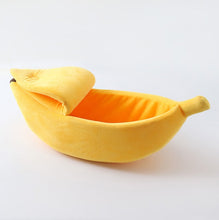Load image into Gallery viewer, Funny Banana Cat Bed House Cute Cozy Cat Mat Beds