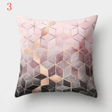 Load image into Gallery viewer, Geometric Printed Polyester Throw Pillow Cases Sofa Cushion Cover