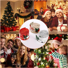 Load image into Gallery viewer, Christmas Burlap Ribbon Roll Xmas Tree Twine Streamer Ribbon