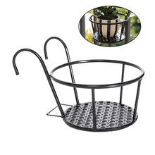 Load image into Gallery viewer, Iron hanging flowerpot portable flowerpot accessories