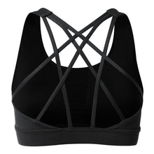 Load image into Gallery viewer, Push Up Sports Bra Women's Tracksuit Cross Straps Wireless Padded Gym Bra