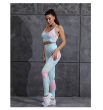 Load image into Gallery viewer, New Tie Dye Seamless Yoga High Waist Leggings Running Workout Clothes