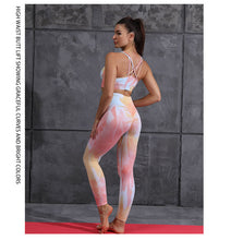 Load image into Gallery viewer, New Tie Dye Seamless Yoga High Waist Leggings Running Workout Clothes