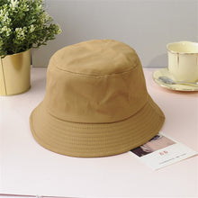 Load image into Gallery viewer, Men's and women's summer sun protection solid color fisherman's hat