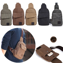 Load image into Gallery viewer, Men's single shoulder chest bag