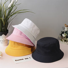 Load image into Gallery viewer, Men's and women's summer sun protection solid color fisherman's hat