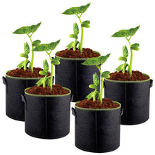 Load image into Gallery viewer, Felt Plants Growing Bag Vegetable Flower Potato Pot Container Garden Planting Basket