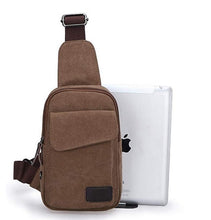 Load image into Gallery viewer, Men's single shoulder chest bag