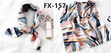 Load image into Gallery viewer, Women's fashion printed Scarf Hair Band handkerchief silk scarf