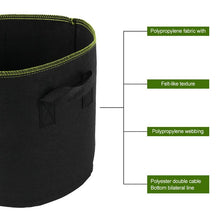 Load image into Gallery viewer, Felt Plants Growing Bag Vegetable Flower Potato Pot Container Garden Planting Basket