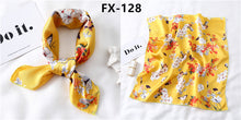Load image into Gallery viewer, Women's fashion printed Scarf Hair Band handkerchief silk scarf