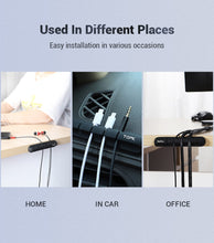 Load image into Gallery viewer, Mouse headset USB cable winder desktop organizer