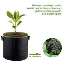 Load image into Gallery viewer, Felt Plants Growing Bag Vegetable Flower Potato Pot Container Garden Planting Basket