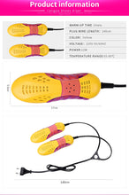 Load image into Gallery viewer, Dehumidification device of light shoe dryer shoe dryer heater