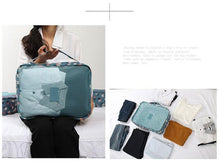 Load image into Gallery viewer, 6pcs Travel Storage Bags Clothes Shoes Underwear Suitcase Organizer Bags