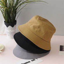 Load image into Gallery viewer, Men's and women's summer sun protection solid color fisherman's hat