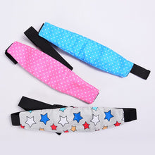 Load image into Gallery viewer, Adjustable sleep locator for head rest of baby car seat