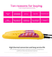 Load image into Gallery viewer, Dehumidification device of light shoe dryer shoe dryer heater