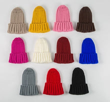 Load image into Gallery viewer, 11 Color autumn and winter Crochet Baby Hat children's hat