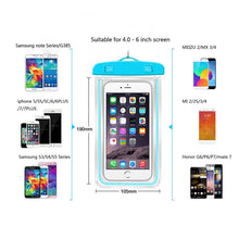 Load image into Gallery viewer, Touch screen waterproof mobile phone cover 6 inches