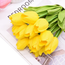 Load image into Gallery viewer, 10 Tulip artificial flowers for wedding home decoration