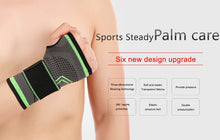 Load image into Gallery viewer, 3D Weaving Pressurized High Elastic Bandage Fitness Yoga Wrist Palm Support
