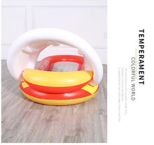 Load image into Gallery viewer, Removable Covered Sunshade Floating Bed