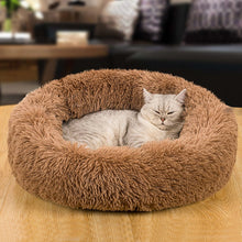 Load image into Gallery viewer, 14 Color super soft round warm pet pad cat bed dog house