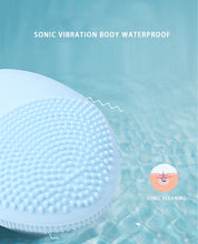 Load image into Gallery viewer, Silicone electric cleaning brush deep cleaning massage brush
