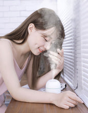 Load image into Gallery viewer, 220ML Mini Ultrasonic Air Humidifier LED Lamp USB Essential Oil Diffuser