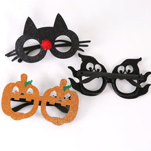 Load image into Gallery viewer, Halloween Ornaments Child Adult Pumpkin Spider Ghost Cat Funny Glasses
