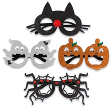Load image into Gallery viewer, Halloween Ornaments Child Adult Pumpkin Spider Ghost Cat Funny Glasses