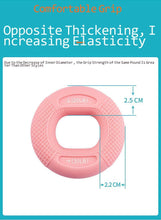 Load image into Gallery viewer, Silicone Adjustable Hand Grip 20-80LB Gripping Ring