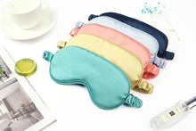 Load image into Gallery viewer, Women's silk like sleeping eye mask portable travel eye mask