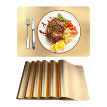Load image into Gallery viewer, 4PCS PVC Placemat for Dining Table Hollow Pad Coaster Pads Table Bowl Mats