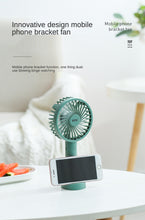 Load image into Gallery viewer, Portable mini fan Students hold a small fan desktop and hold a USB small fan