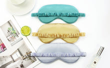 Load image into Gallery viewer, Women's silk like sleeping eye mask portable travel eye mask
