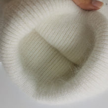 Load image into Gallery viewer, Winter Hats for Women Warm Rabbit Fur Hair Female Caps