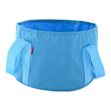 Load image into Gallery viewer, 15L Outdoor folding washbasin fishing bucket foot basin