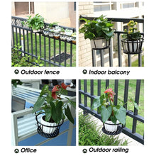 Load image into Gallery viewer, Iron hanging flowerpot portable flowerpot accessories