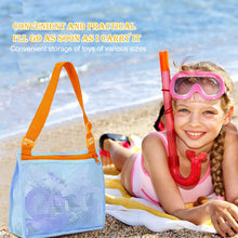 Load image into Gallery viewer, Children's beach net bag toy shell collection bag