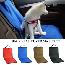 Load image into Gallery viewer, Car Waterproof Back Seat Pet Cover Protector Mat