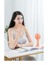 Load image into Gallery viewer, Portable mini fan Students hold a small fan desktop and hold a USB small fan