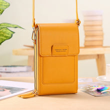 Load image into Gallery viewer, Transparent Touch Screen Retro Simple Mobile Phone Bag