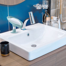 Load image into Gallery viewer, 2PCS Suction Cup Soap dish For bathroom Shower Portable Leaf Soap Holder Plastic Sponge Tray For Kitchen Bathroom accessories